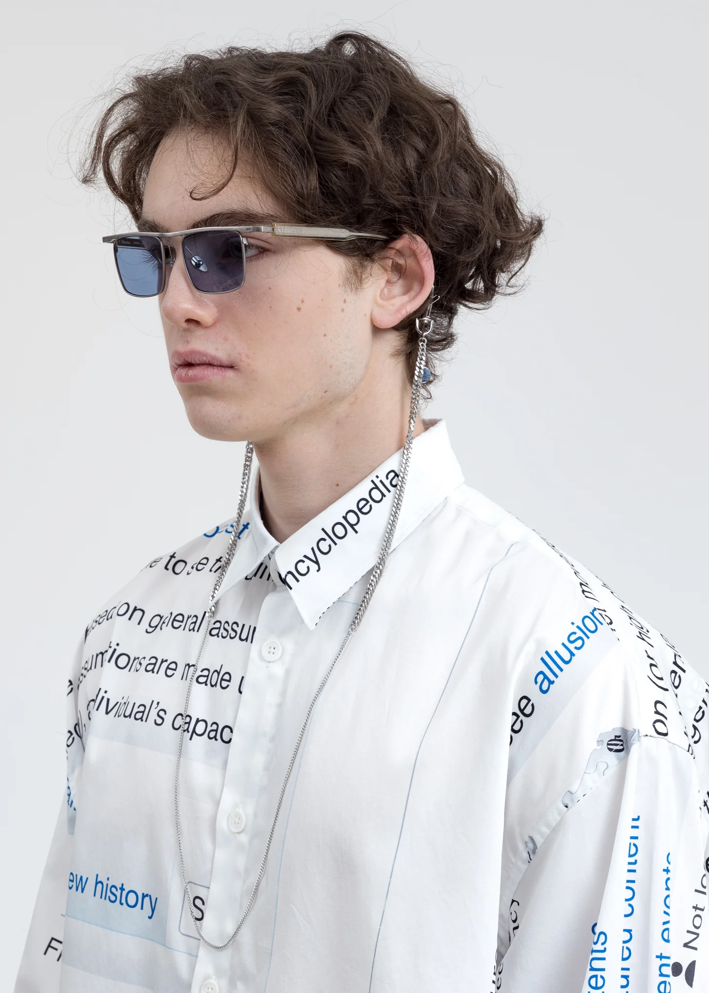 White Illusion Wikipedia Shirt - Image 6