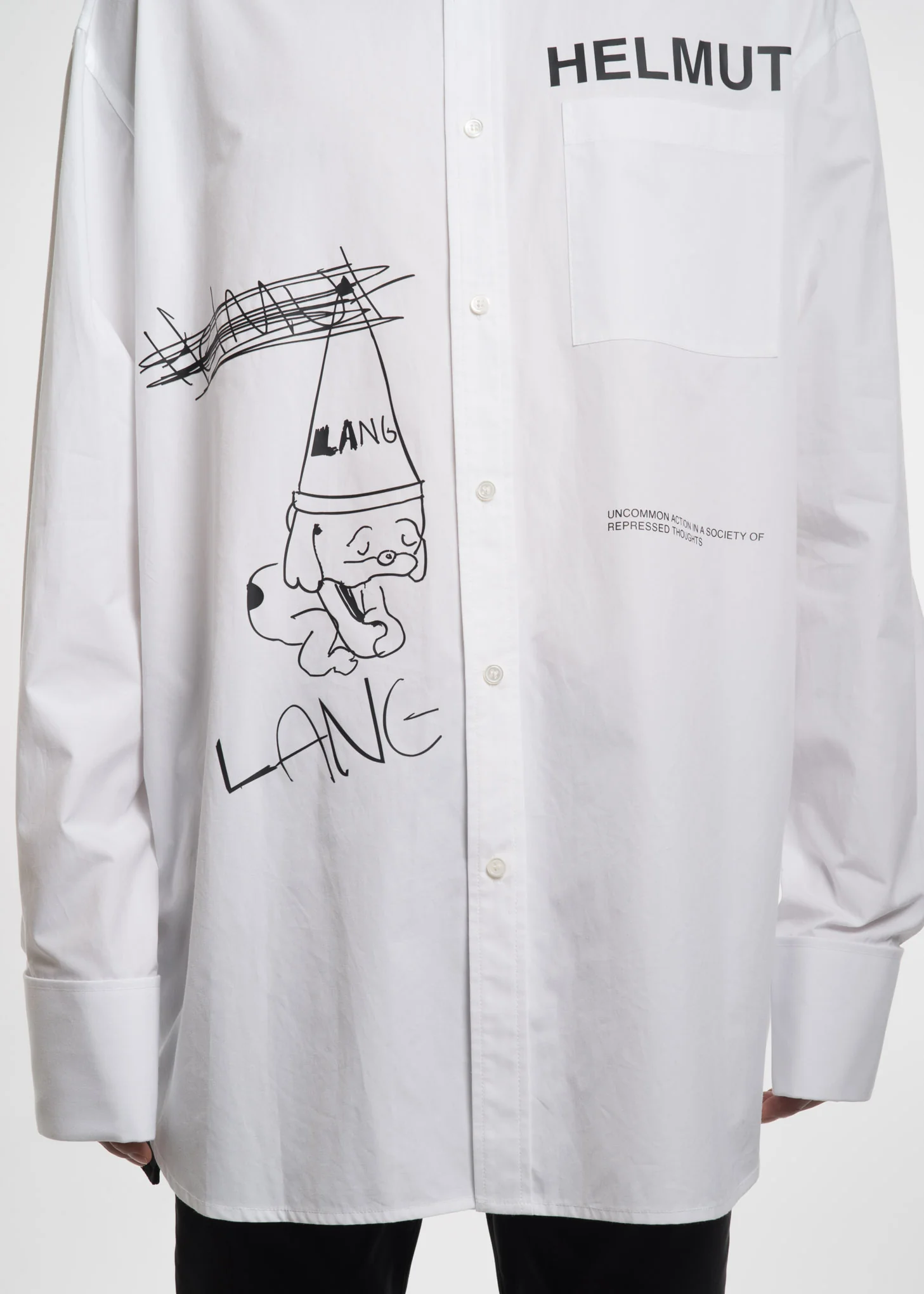 White Index Shirt - Image 4