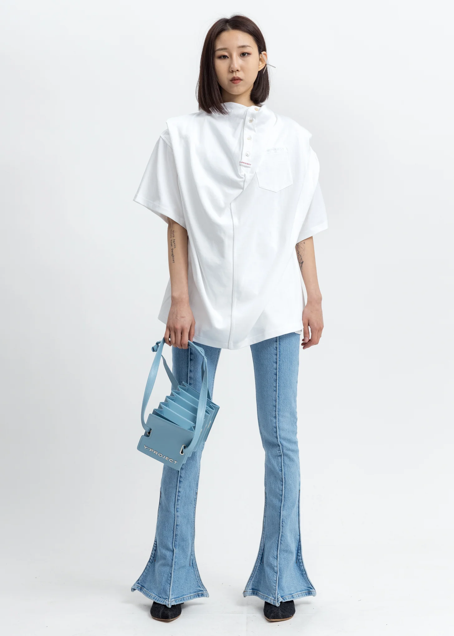 White Infinity T-Shirt - Image 4