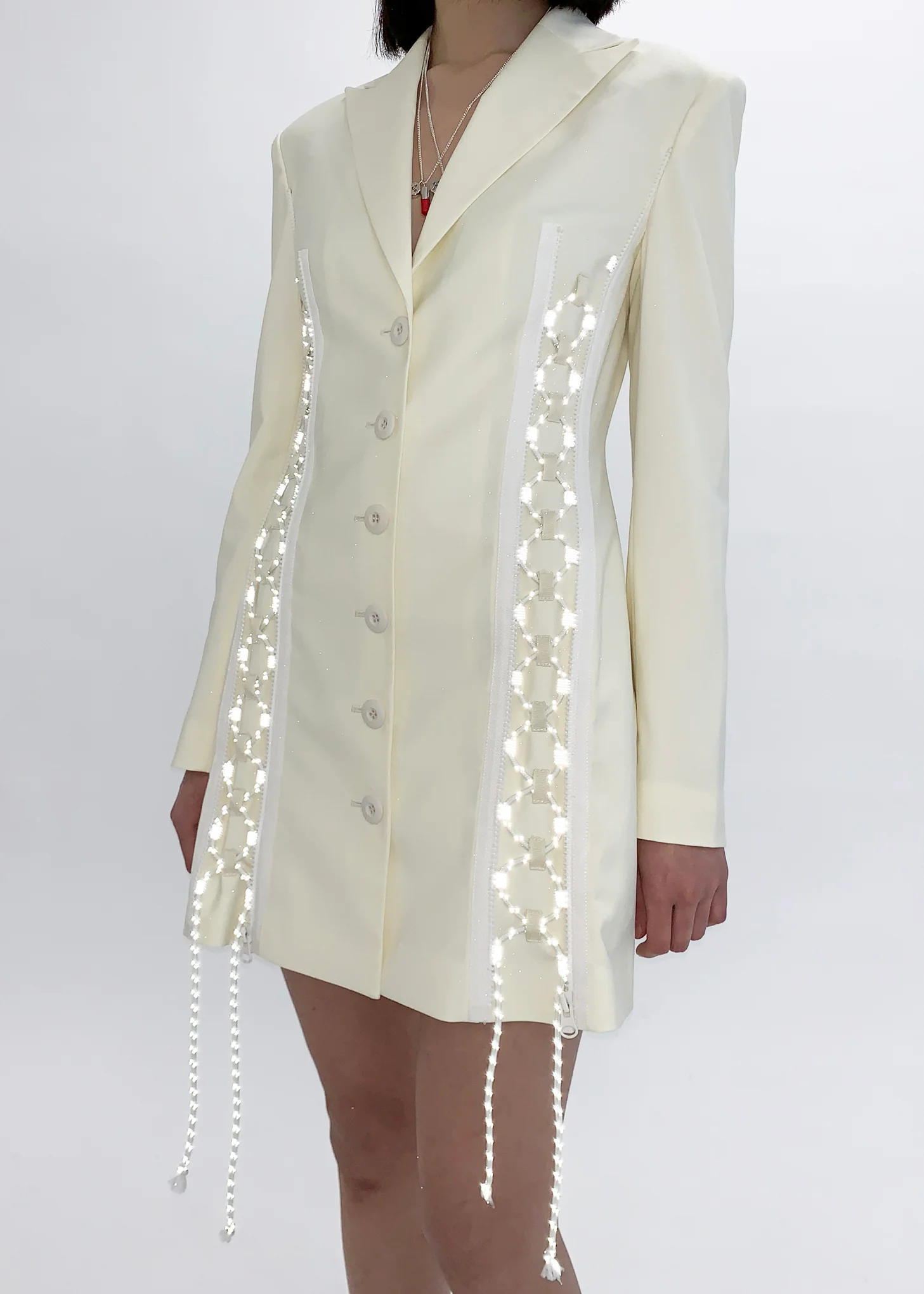 White Jacket dress - Image 2