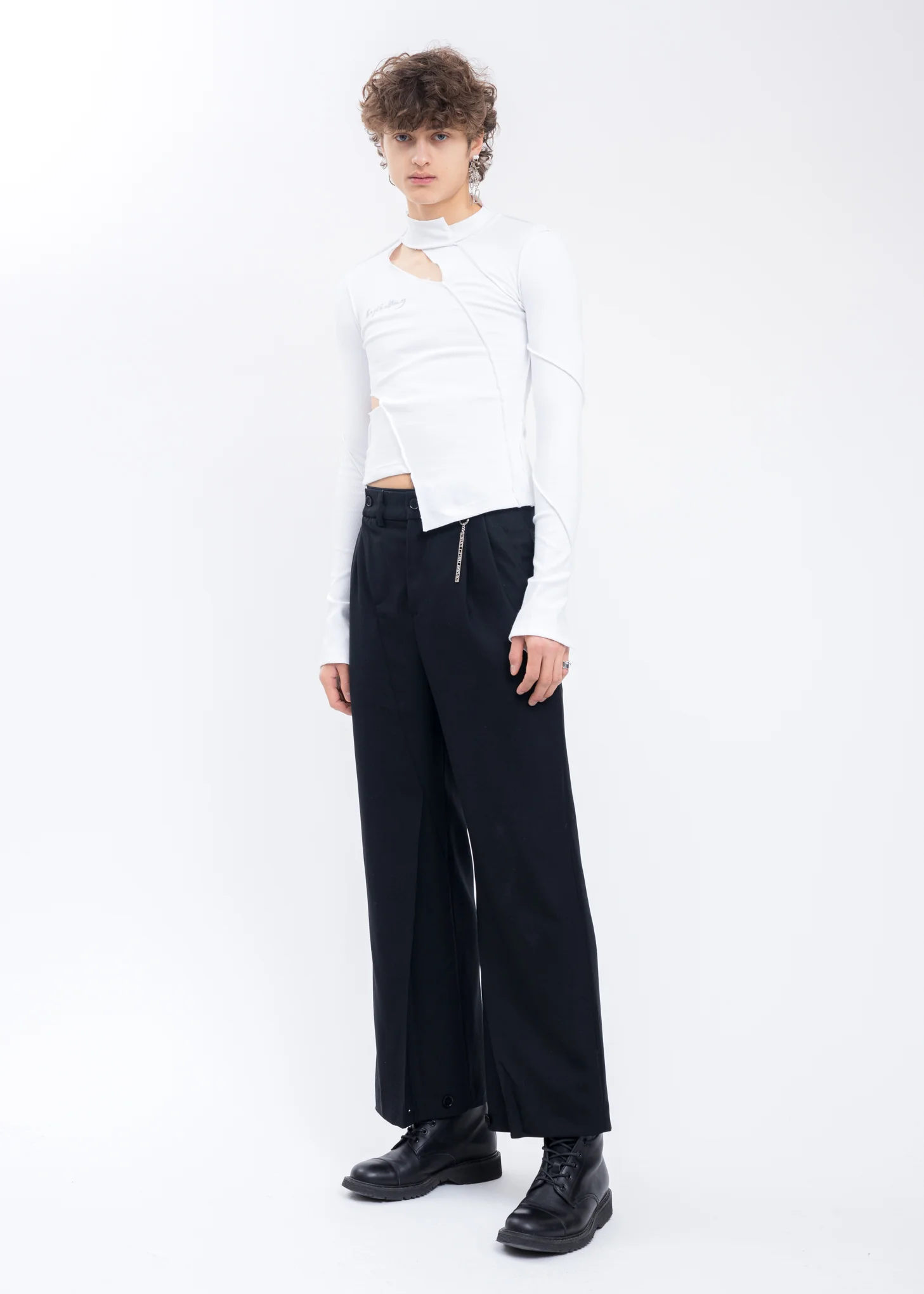 White Jersey Top - Image 5
