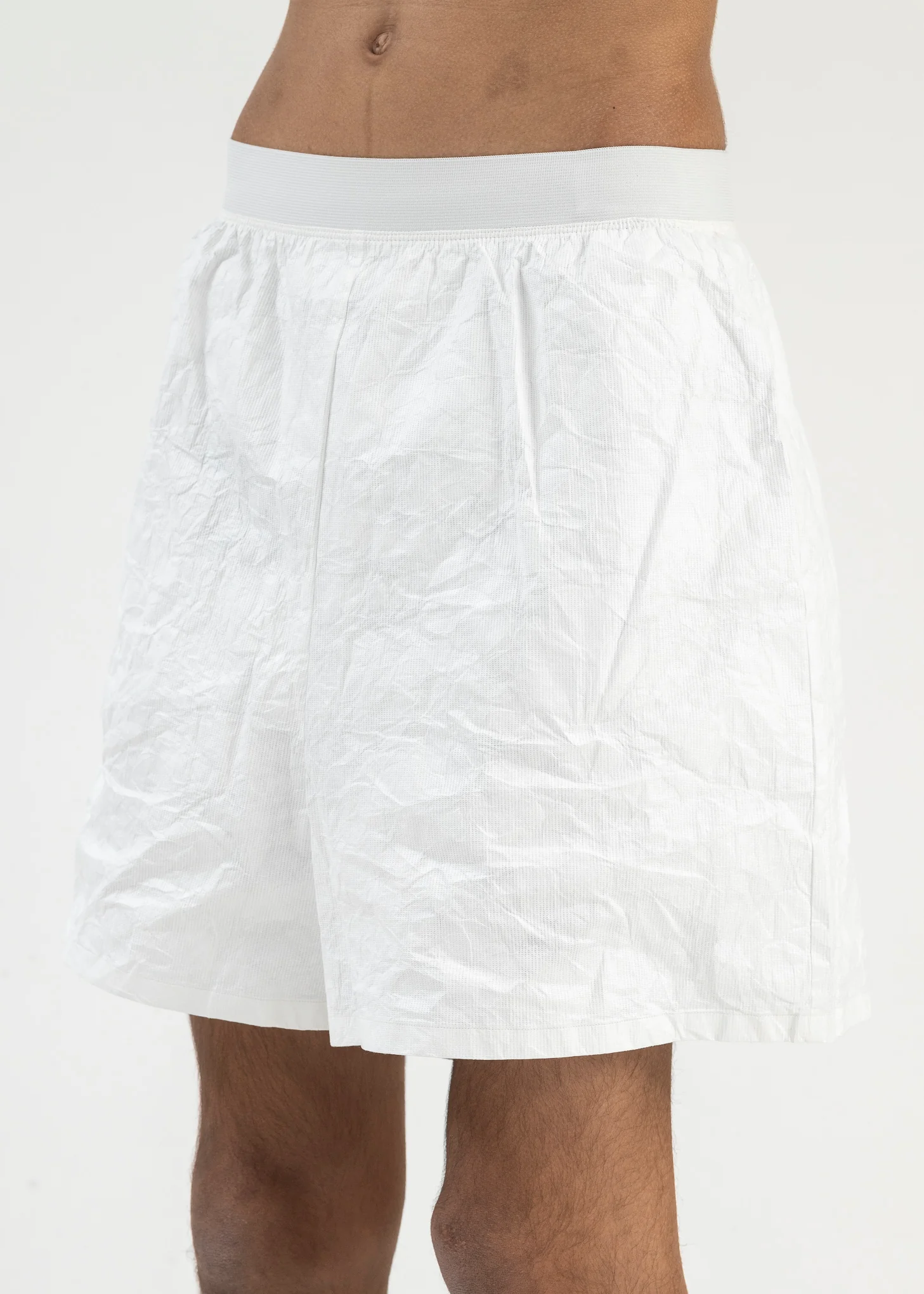 White Relax Crinkled Short - Image 2