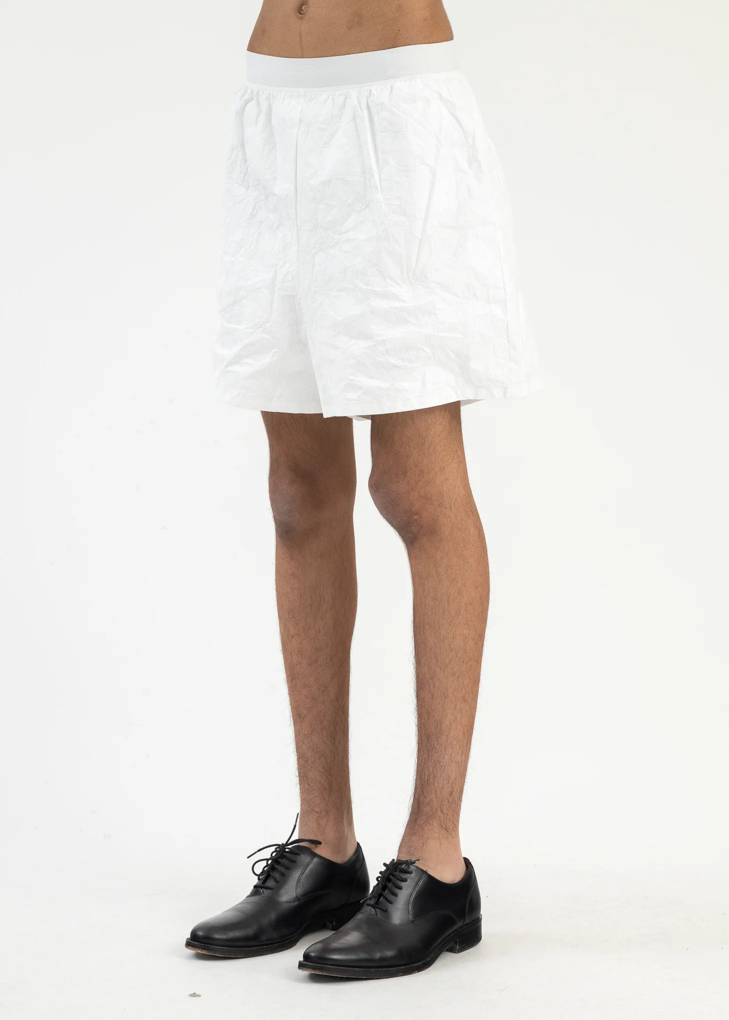 White Relax Crinkled Short - Image 3