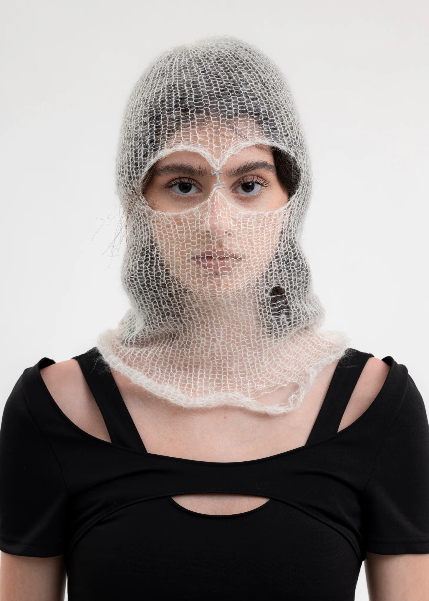 WHITE KAOLIN BALACLAVA