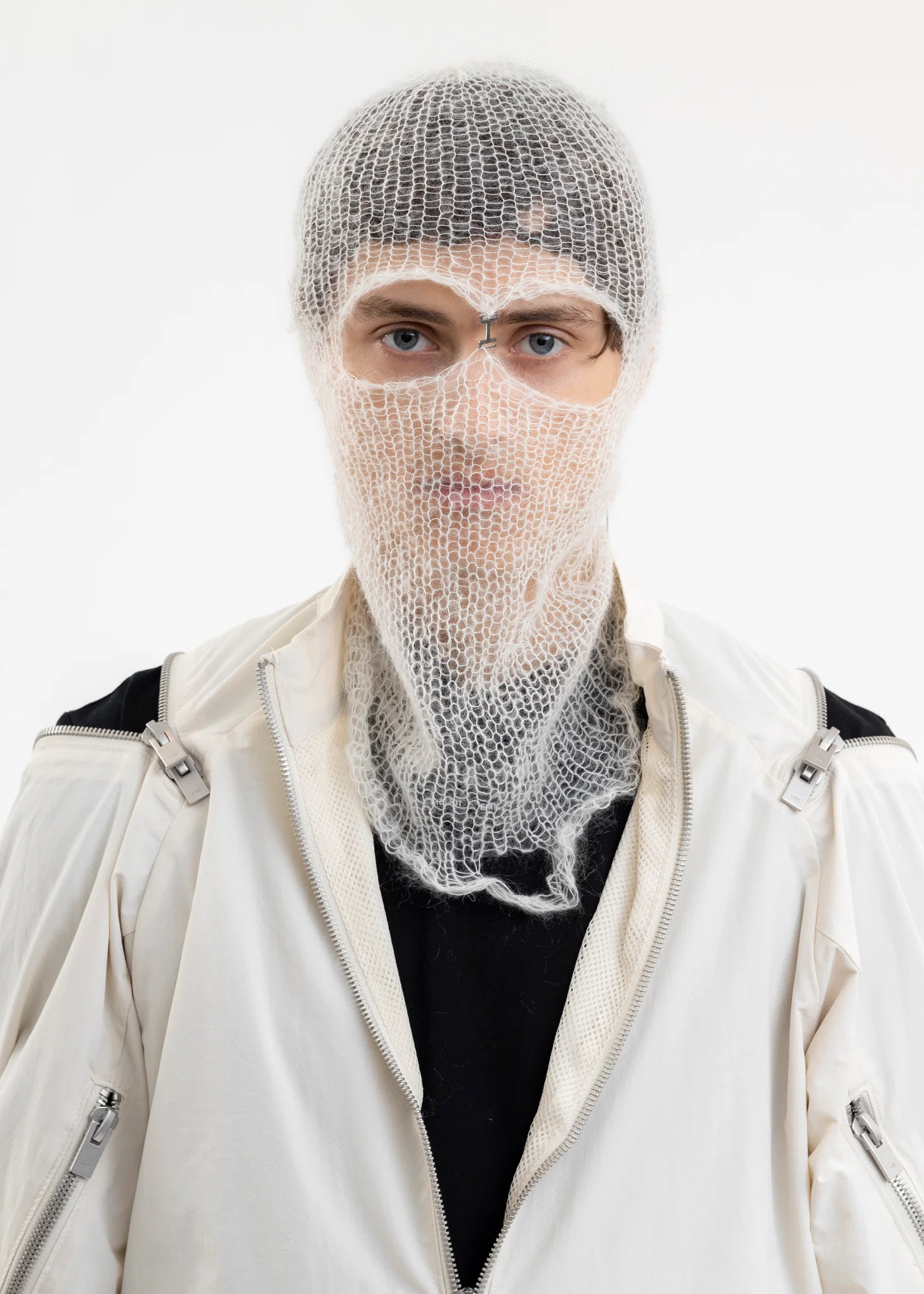 WHITE KAOLIN BALACLAVA - Image 4