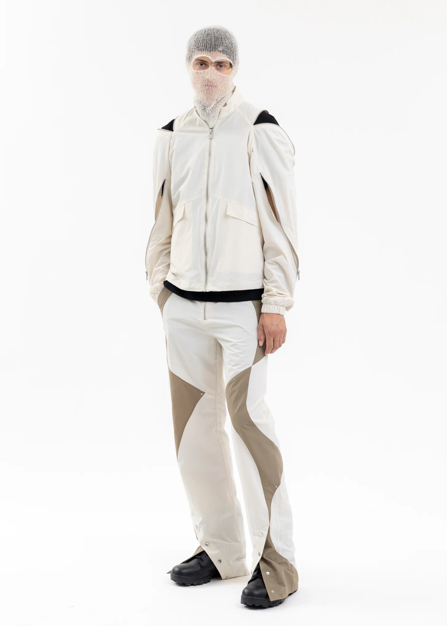 WHITE KAOLIN BALACLAVA - Image 5