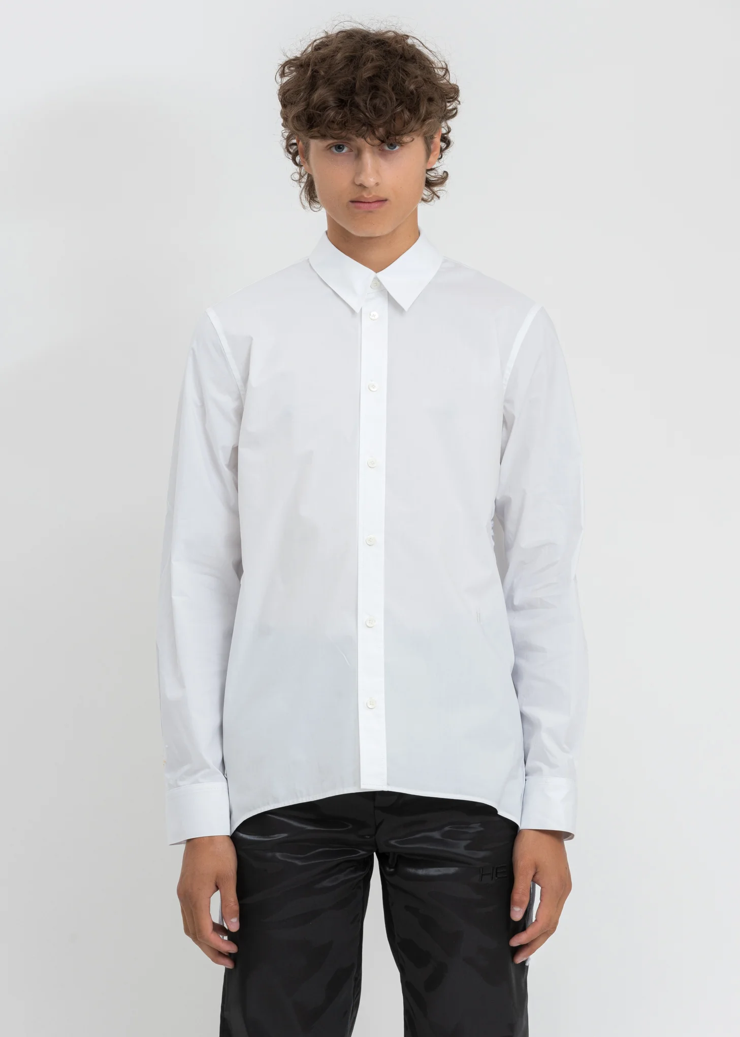 White Laced Standard Shirt