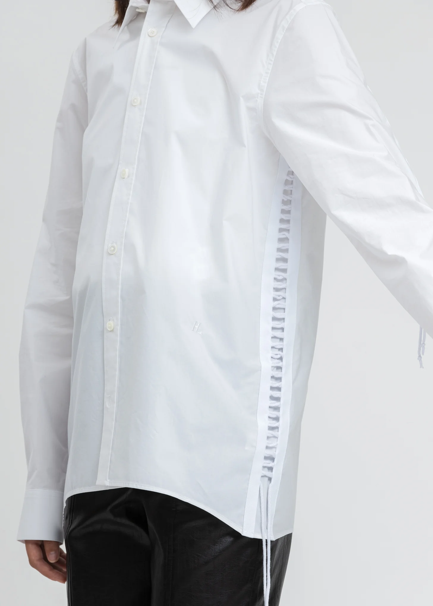 White Laced Standard Shirt - Image 2