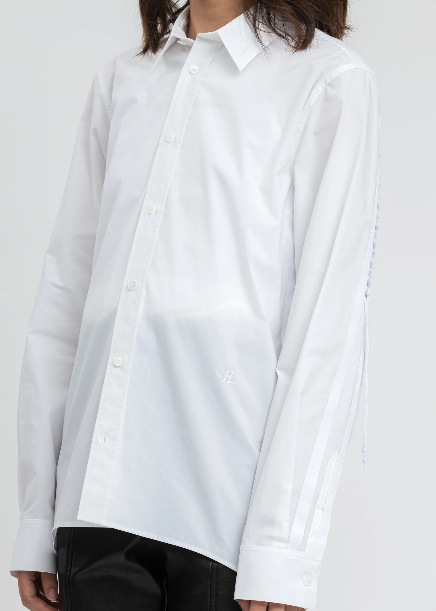 White Laced Standard Shirt - Image 5