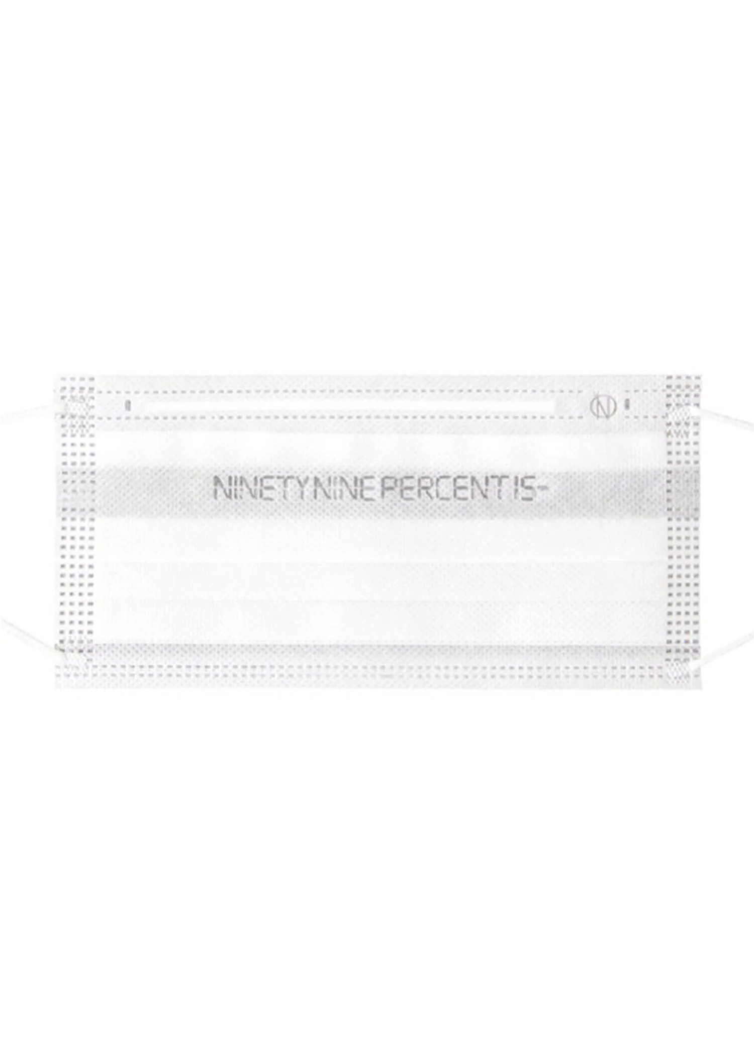 White Logo D1sposable Mask - Image 3