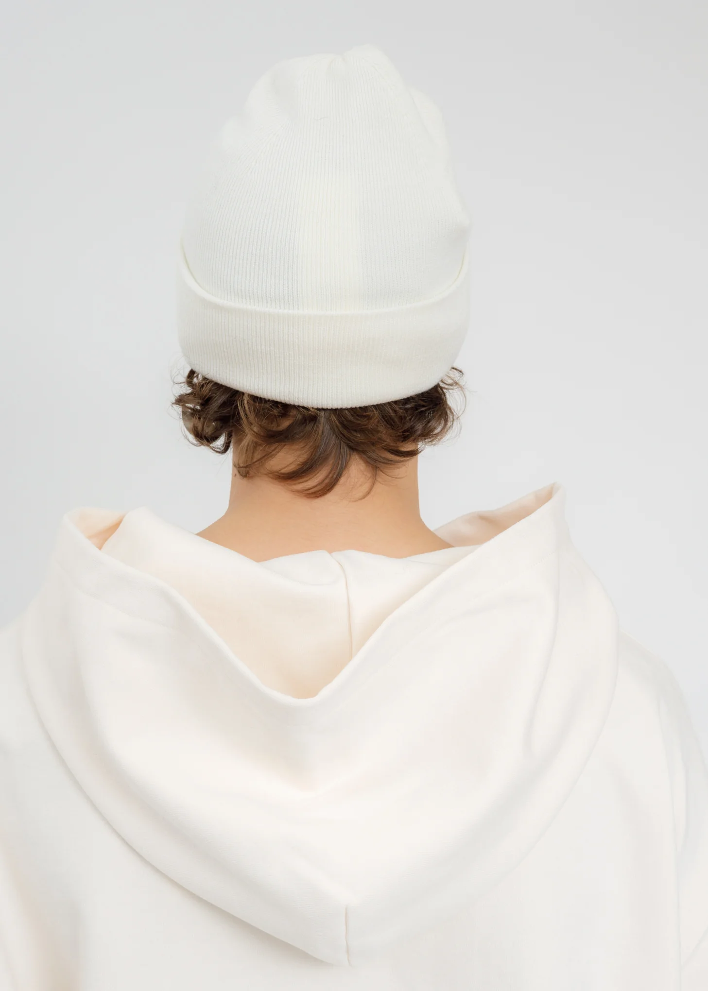 White And Red Crystal Logo Hotfix Iron On Beanie - Image 3