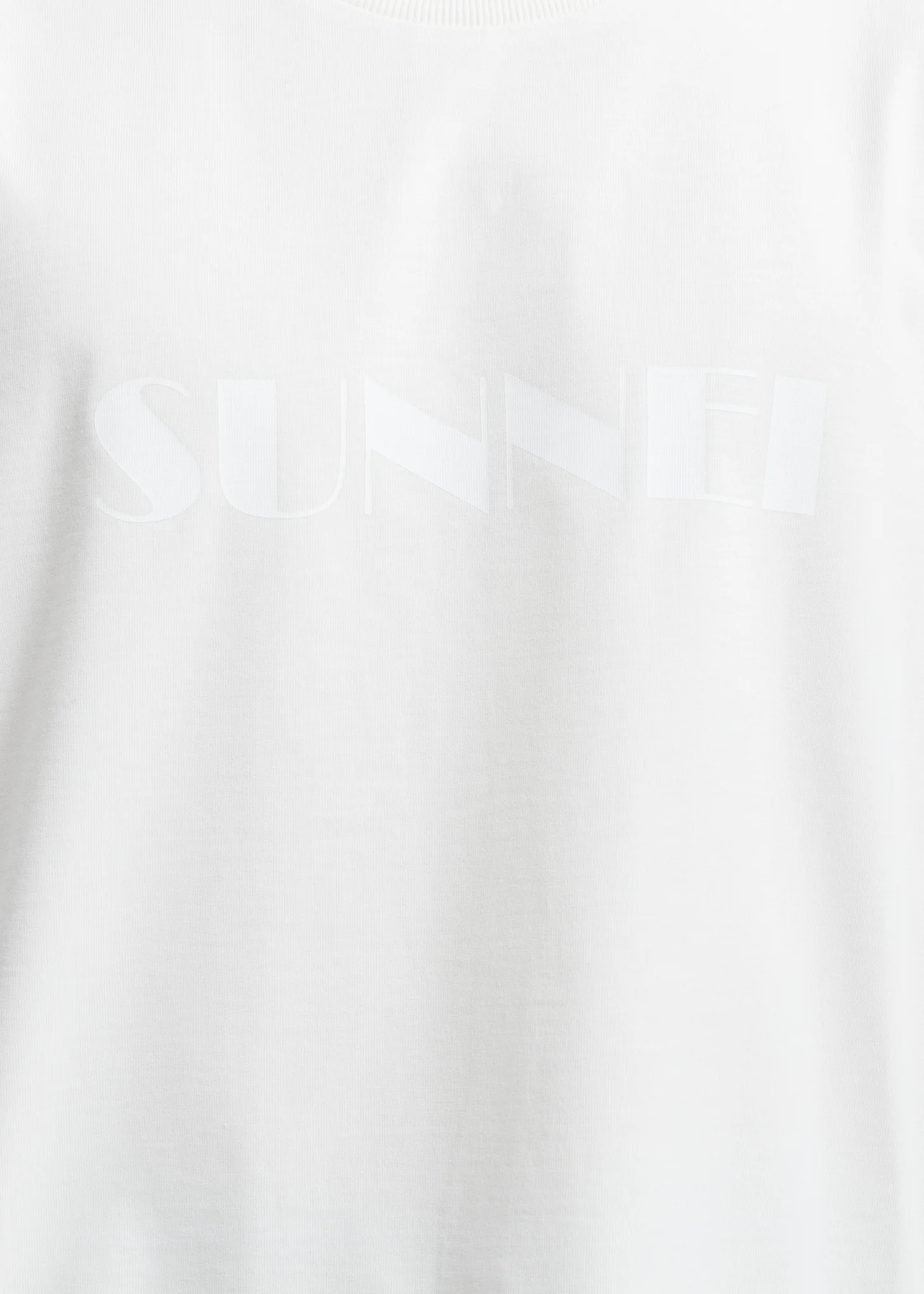 White Logo Oversized T-Shirts - Image 2
