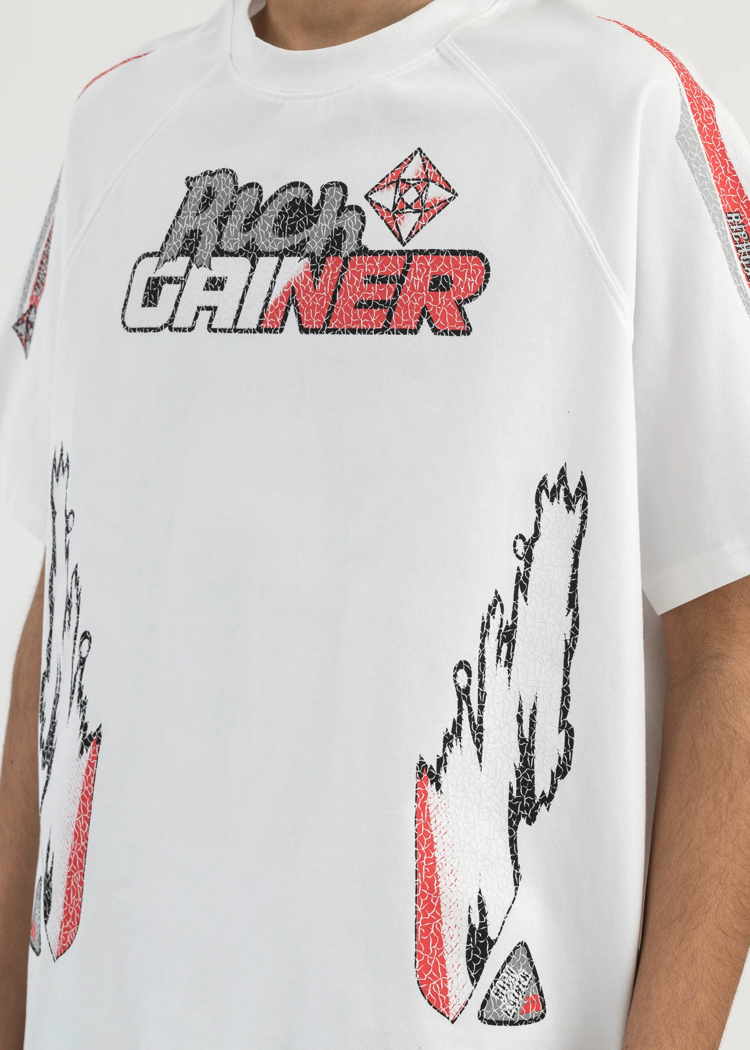 WHITE LOGO T-SHIRT - Image 4
