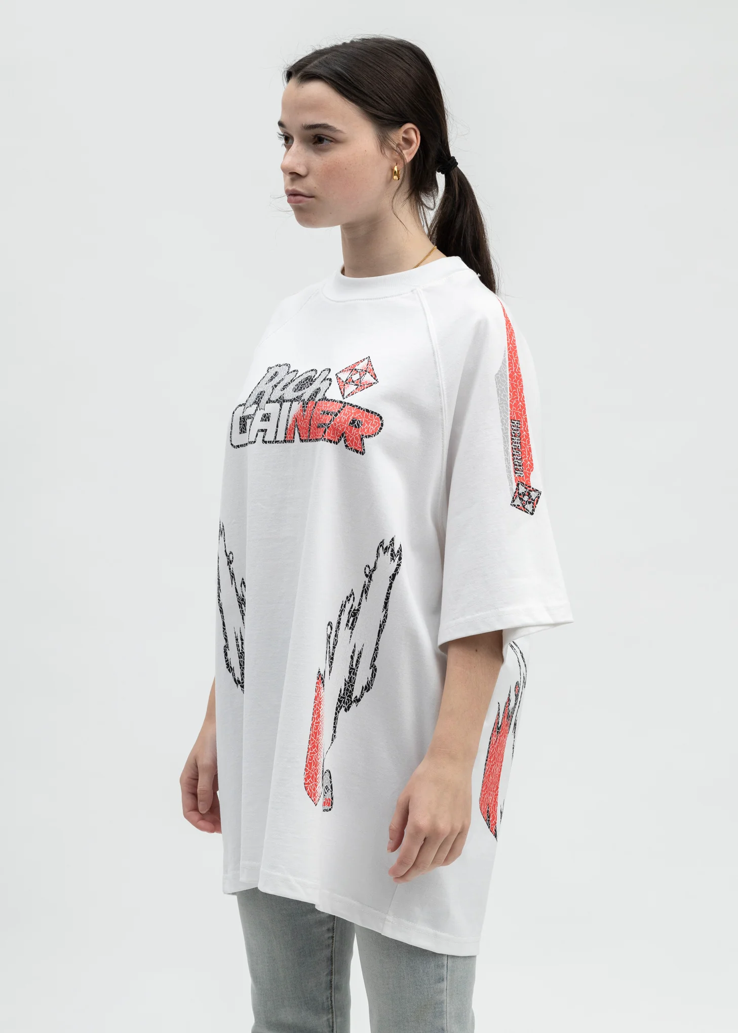 WHITE LOGO T-SHIRT - Image 3
