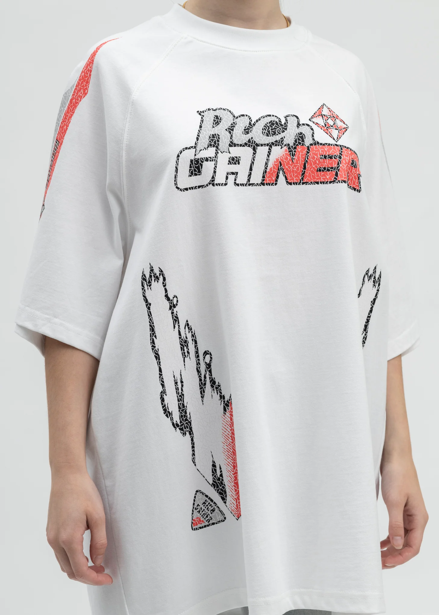 WHITE LOGO T-SHIRT - Image 4