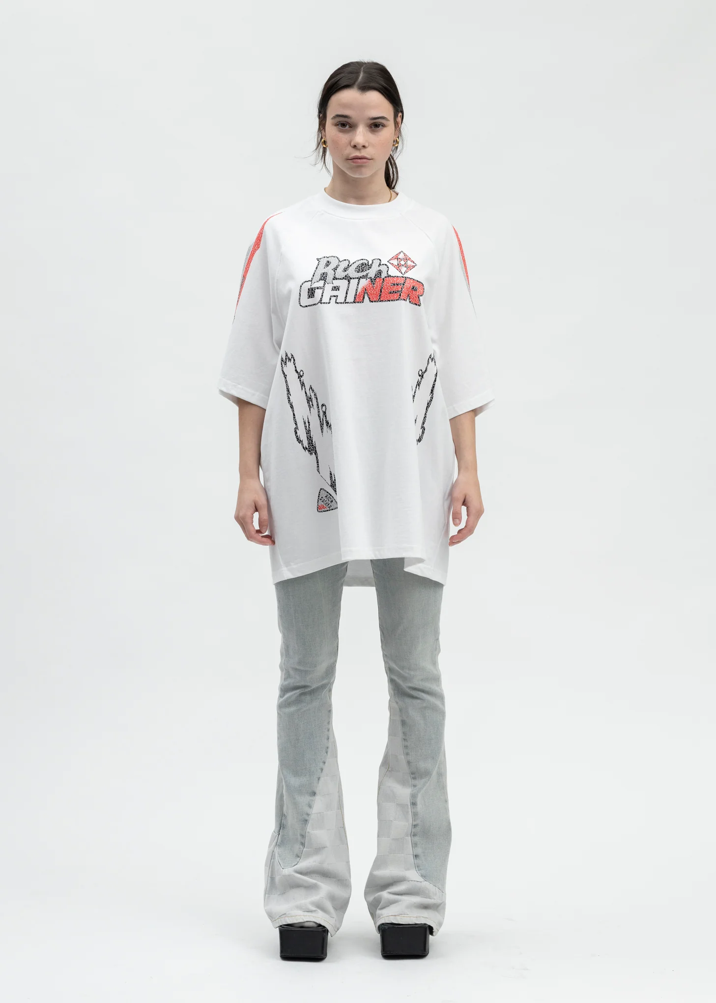 WHITE LOGO T-SHIRT - Image 5