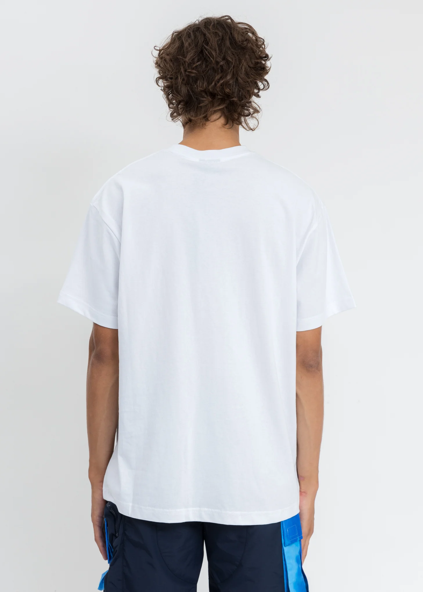 White LXVI Logo T-Shirt - Image 3