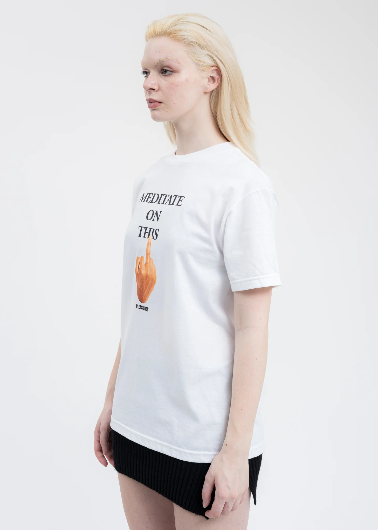 White Message T-Shirt - Image 3