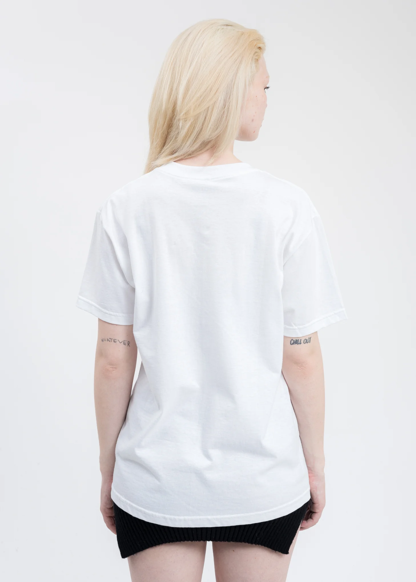 White Message T-Shirt - Image 4