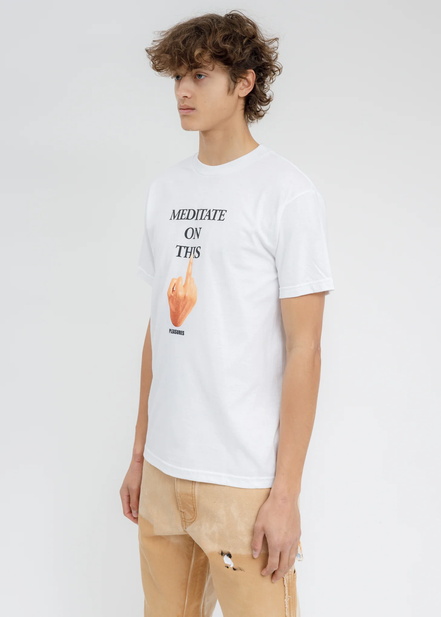 White Message T-Shirt - Image 3