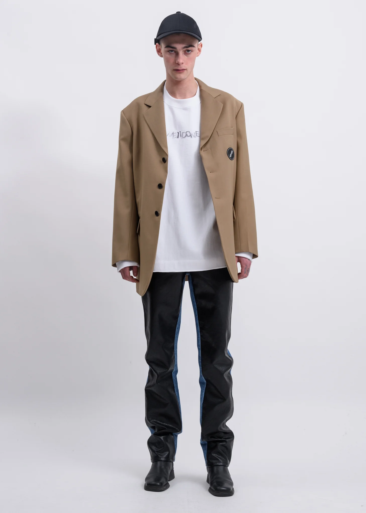 White Metal Logo Long Sleeves - Image 5
