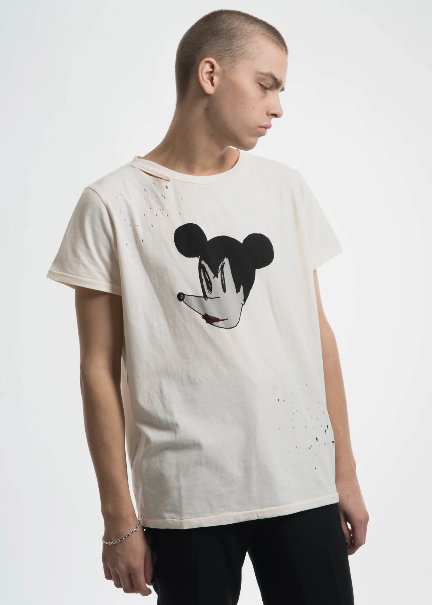 White Micky T-Shirt - Image 2