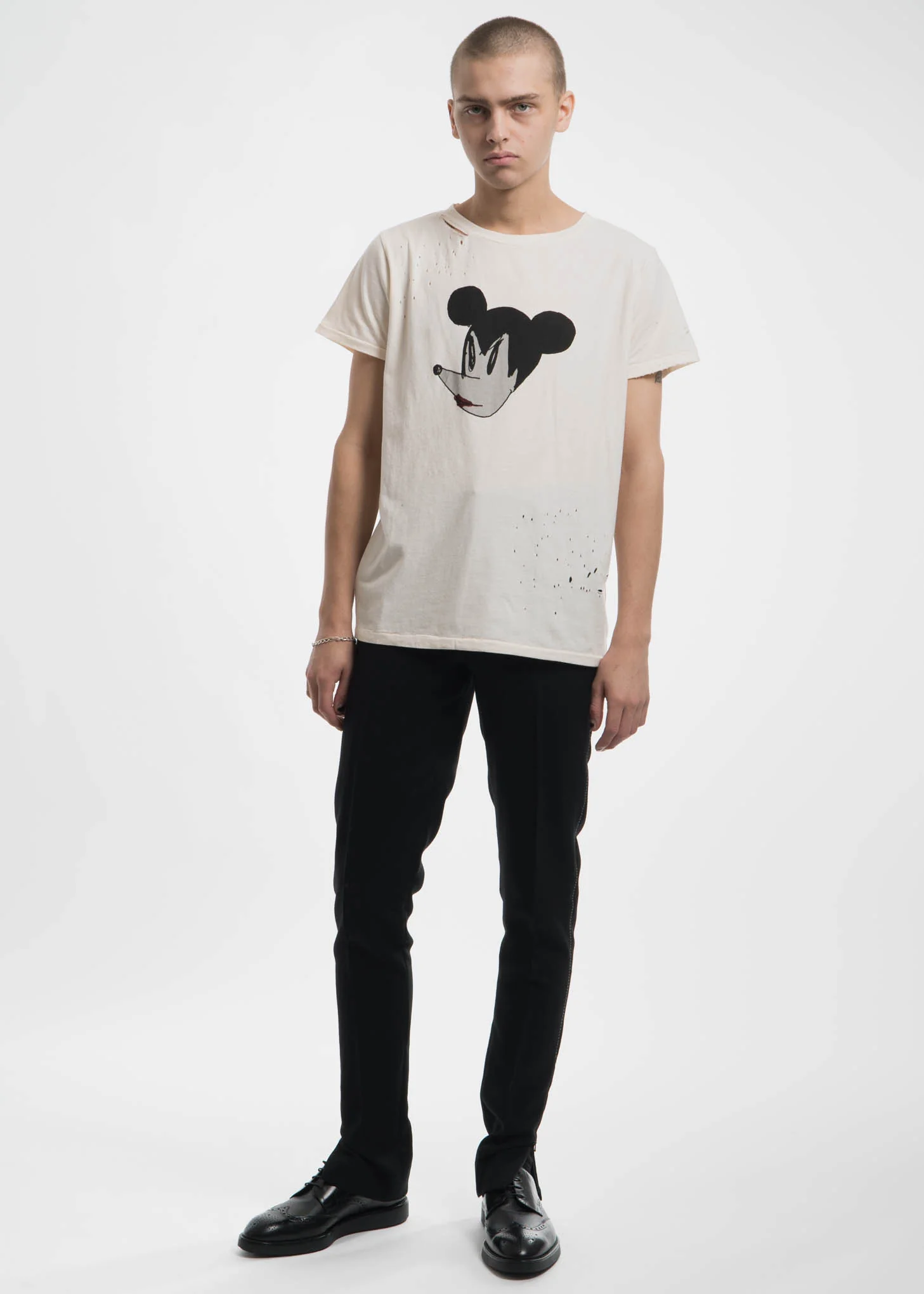 White Micky T-Shirt - Image 7