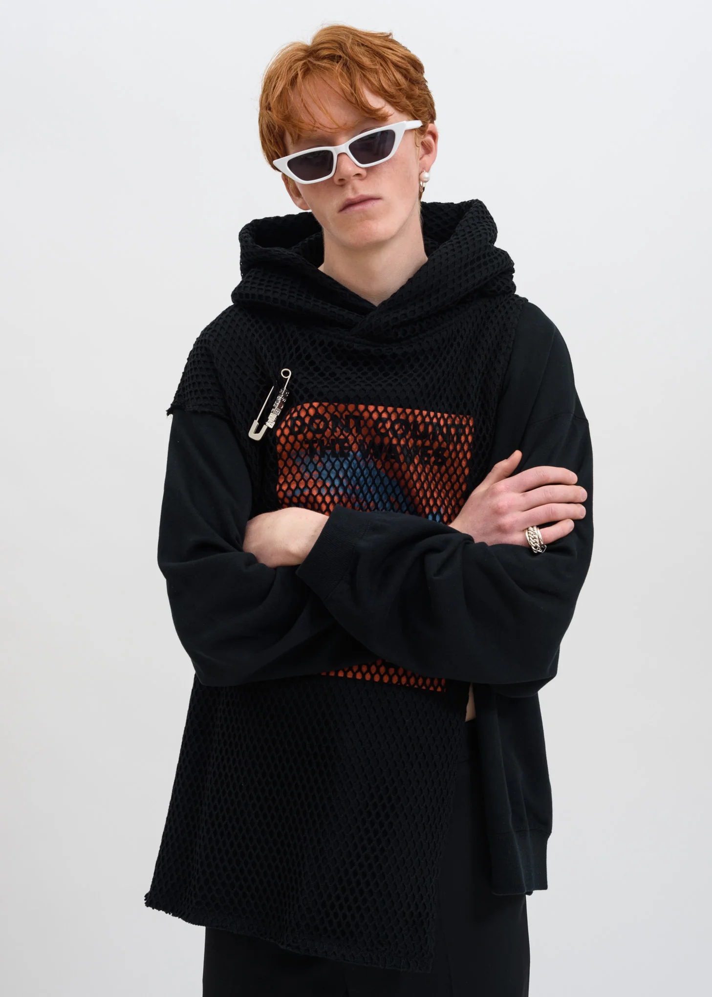 White Molly Sunglasses - Image 2