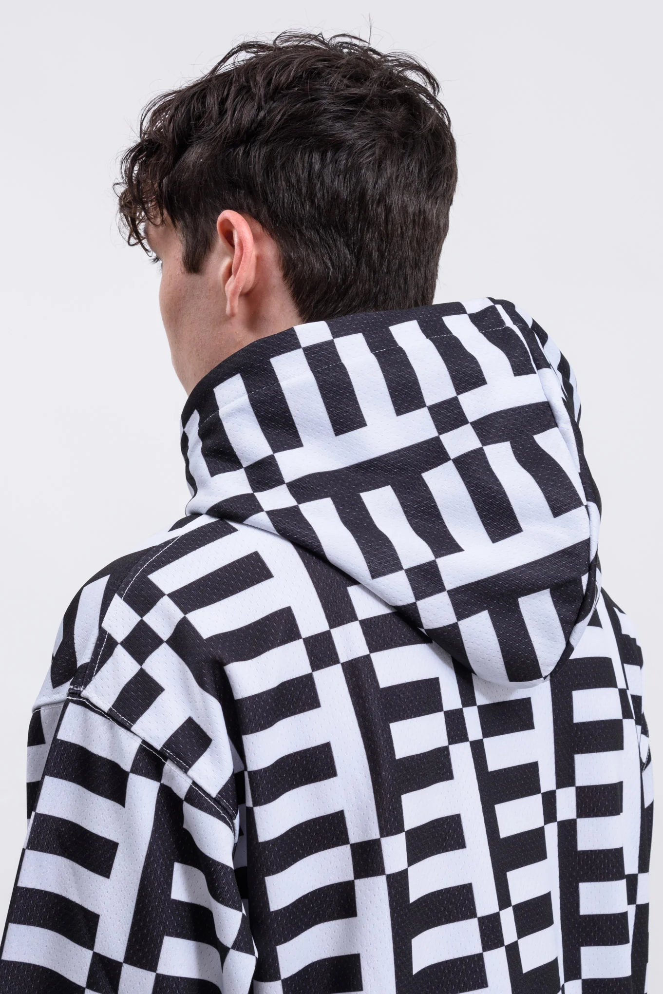 White Monogram Extra Hoodie - Image 4