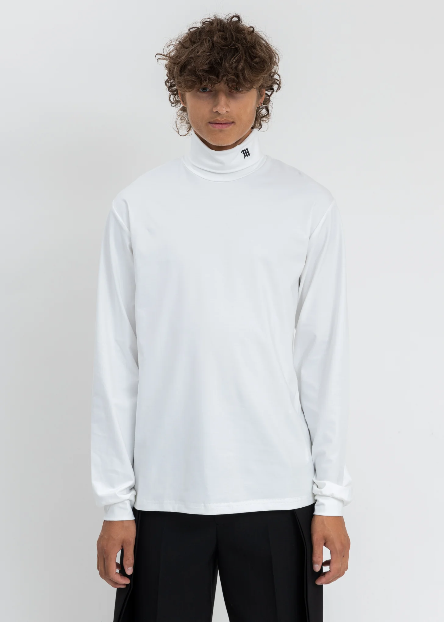 White Monogram M Long Sleeves