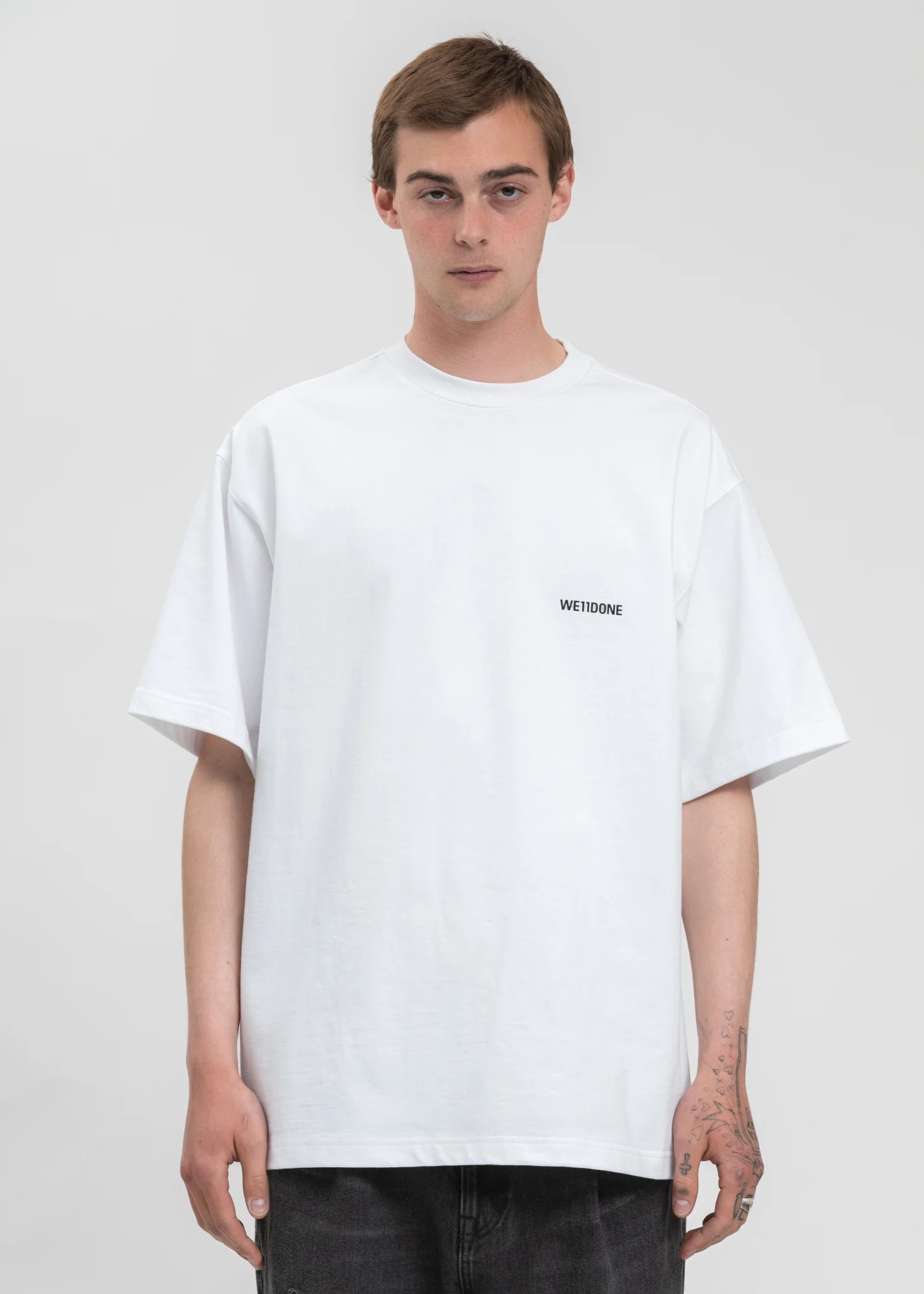 White Movie Collage T-Shirt - Image 2