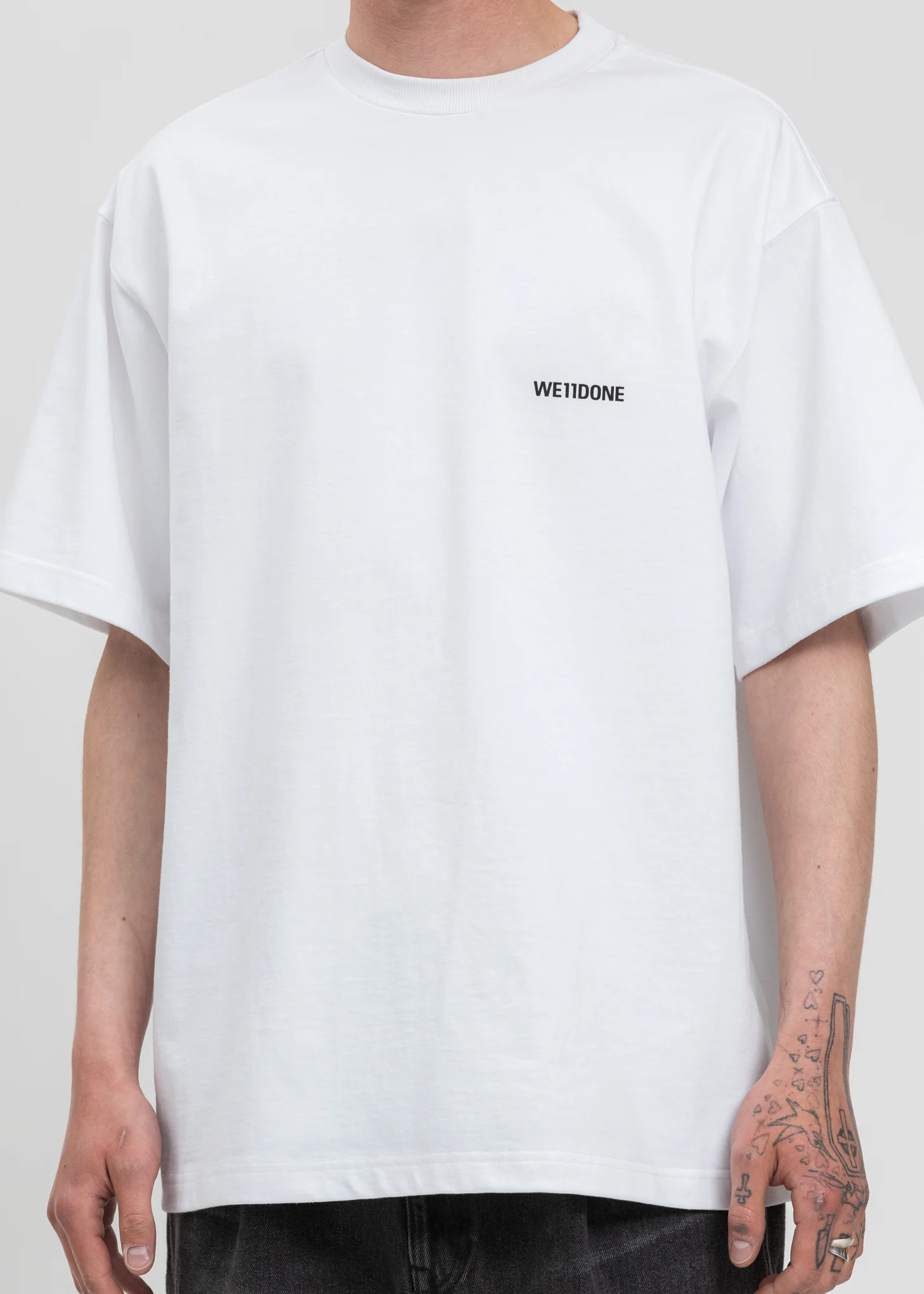 White Movie Collage T-Shirt - Image 4