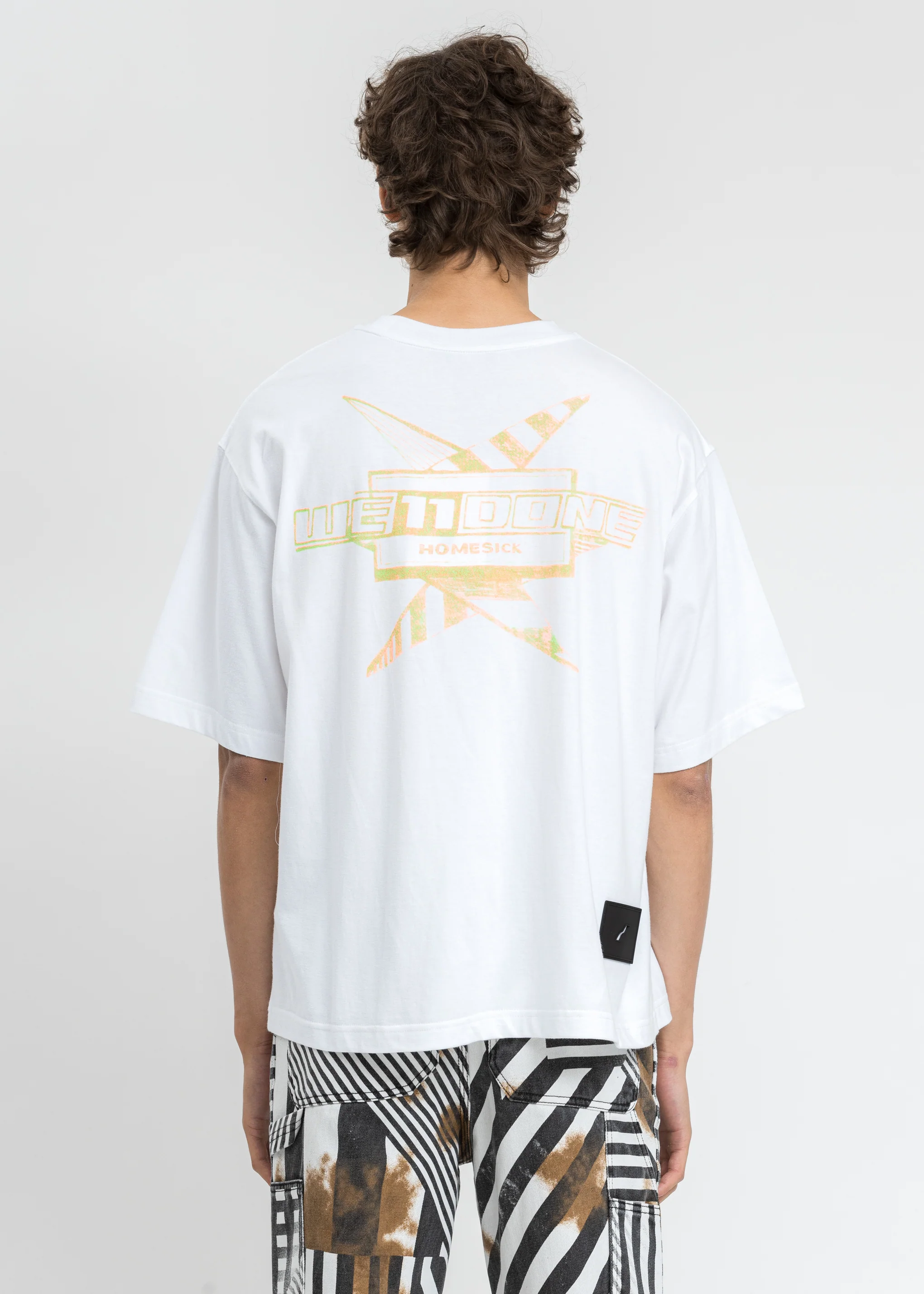 White Multi Color Logo T-Shirt - Image 2