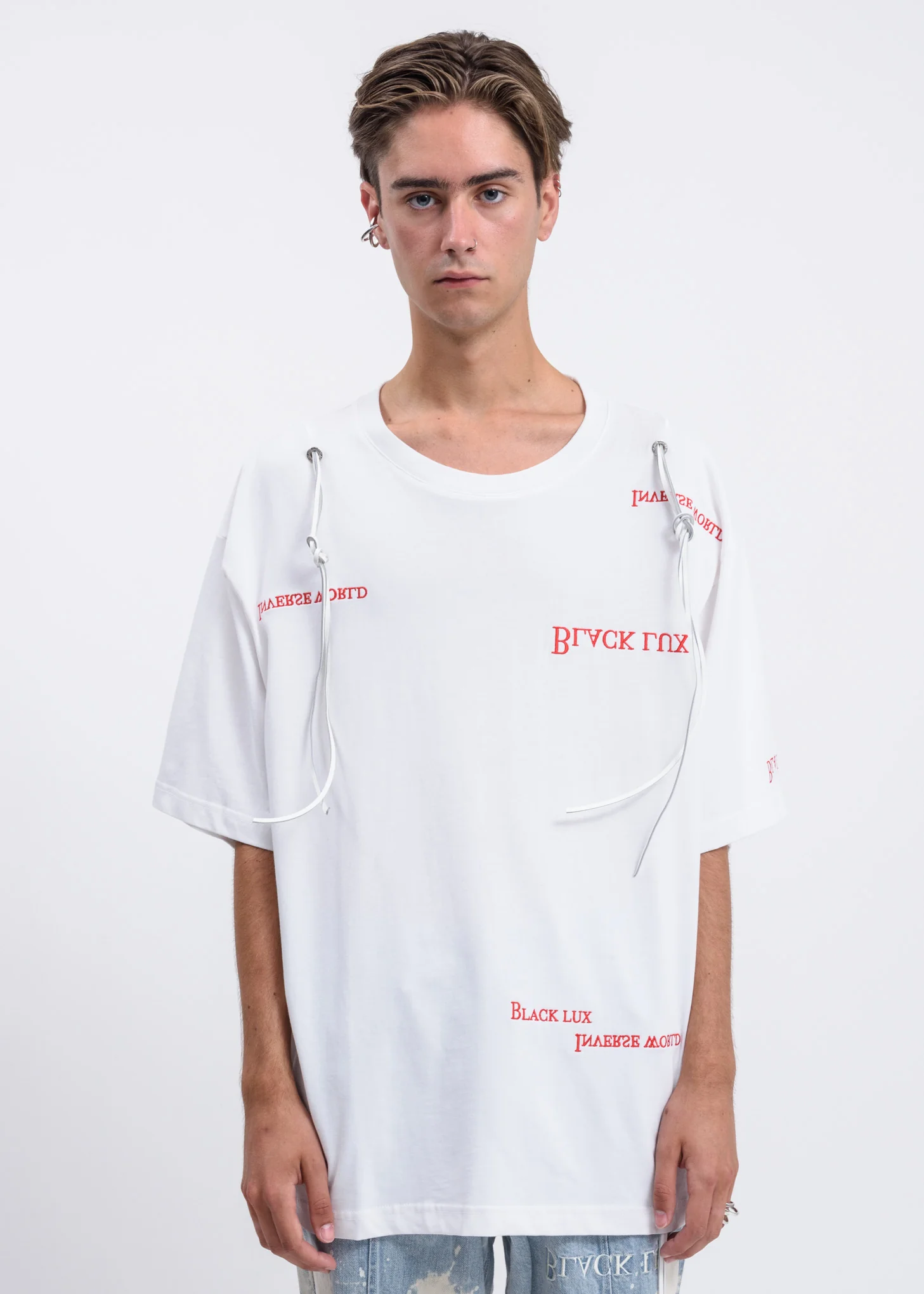 White Multi Logo T-Shirt