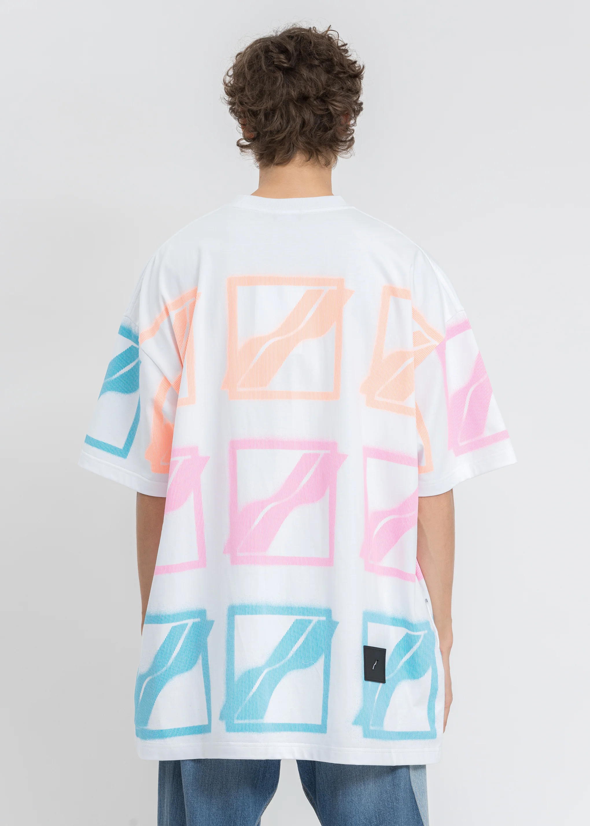 White Multi Logo T-Shirt - Image 2