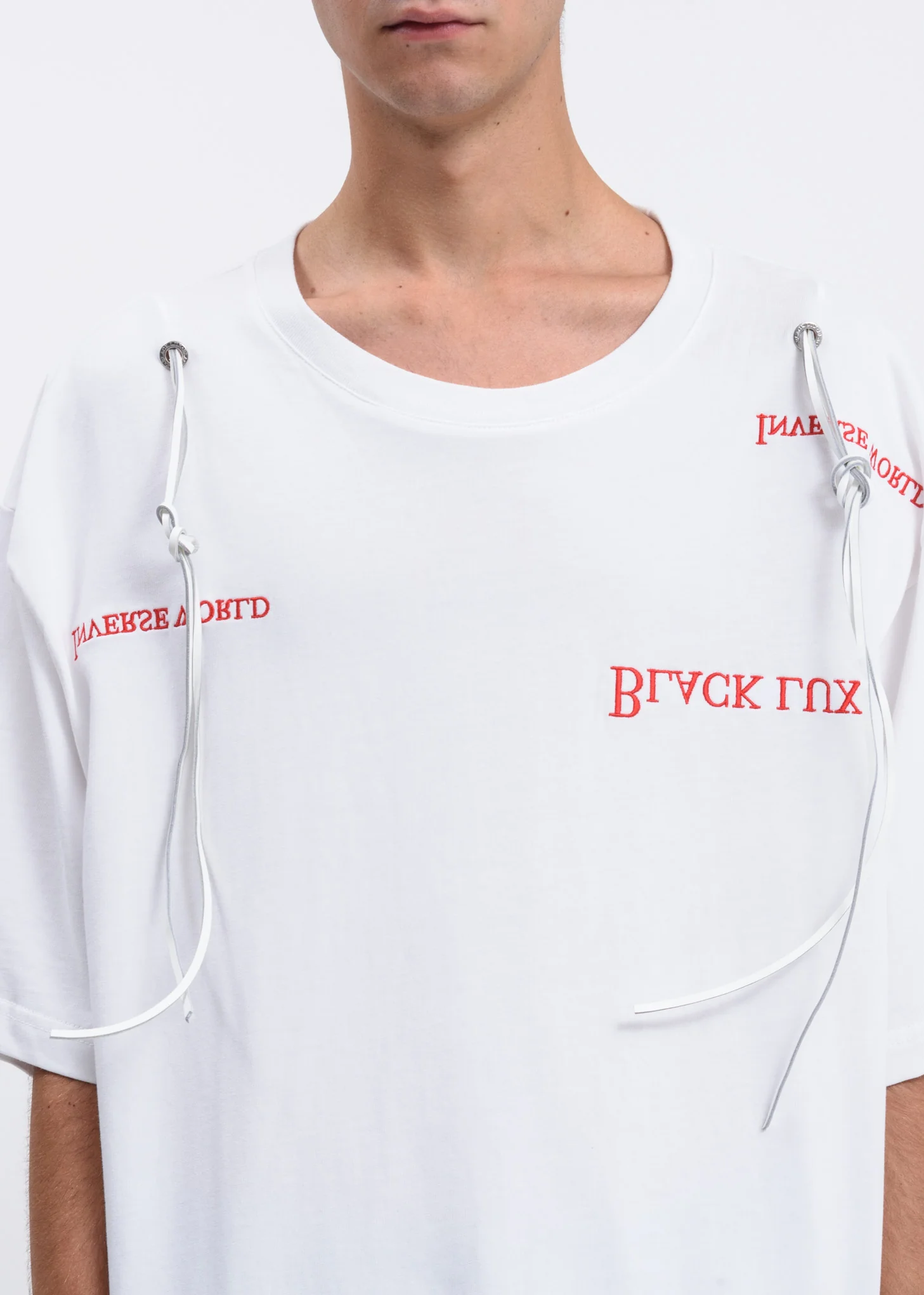 White Multi Logo T-Shirt - Image 3