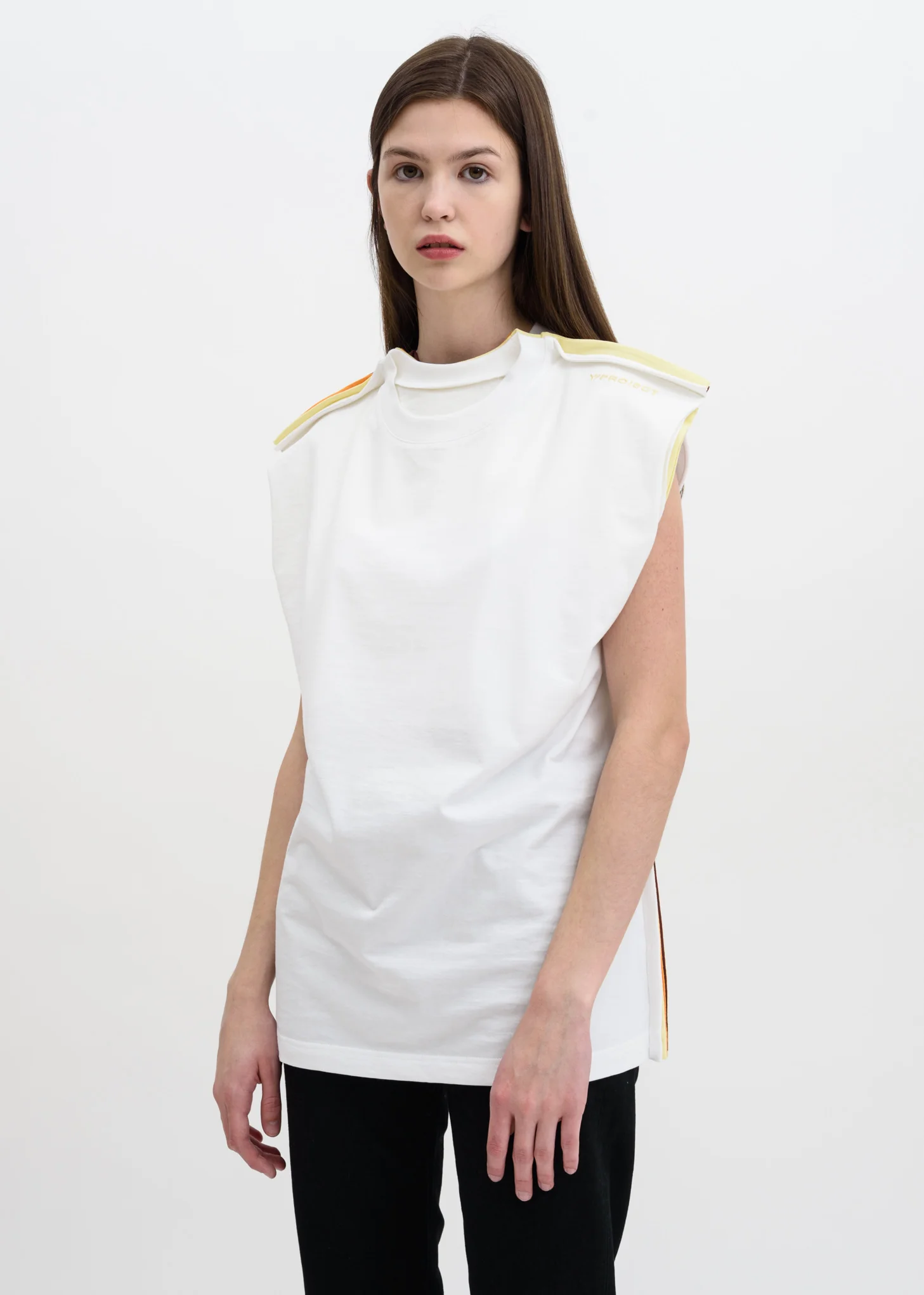 White Multi Tank Top - Image 3