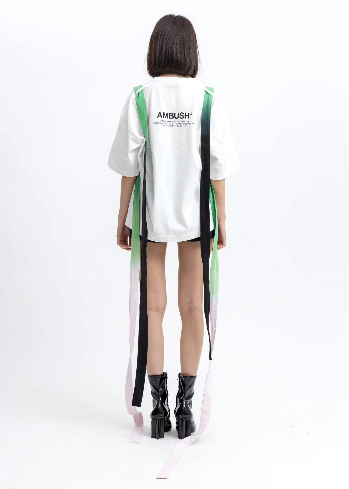 White Obi Belt T-Shirt - Image 4