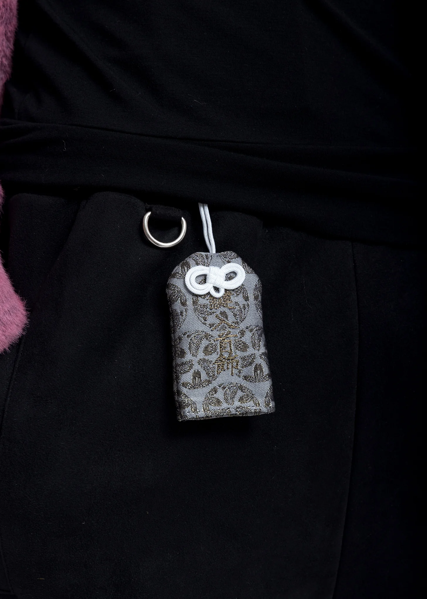 White Omamori Necklace - Image 2