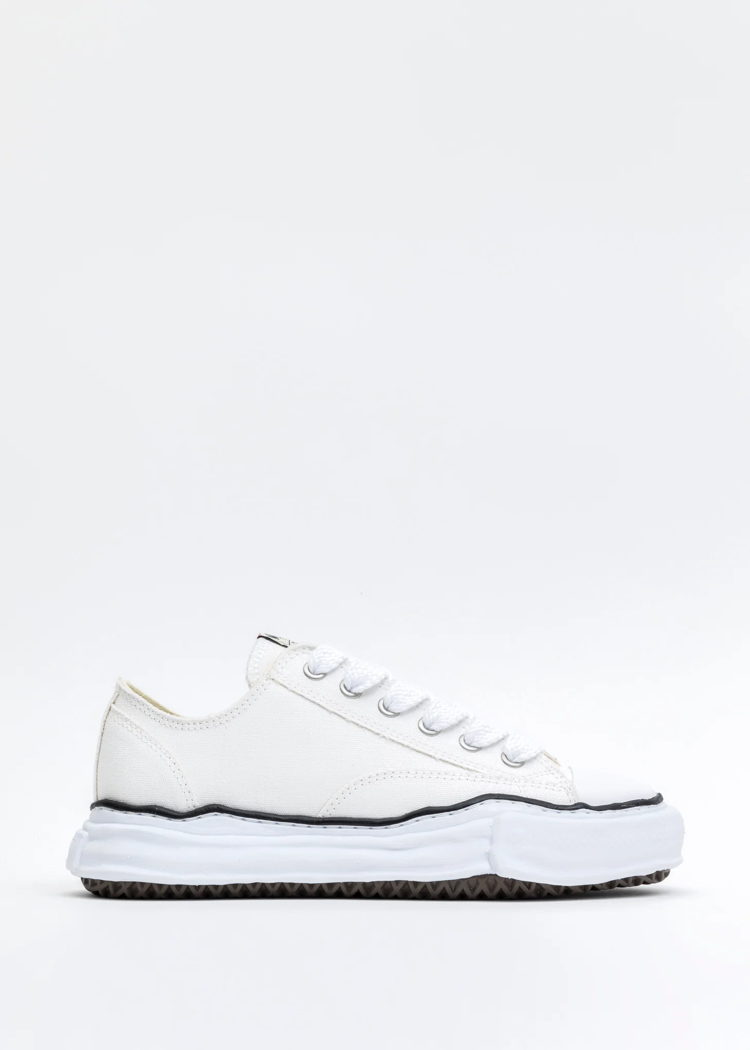 White Original Sole Canvas Lowcut Sneaker (PETERSON LOW) - Image 5