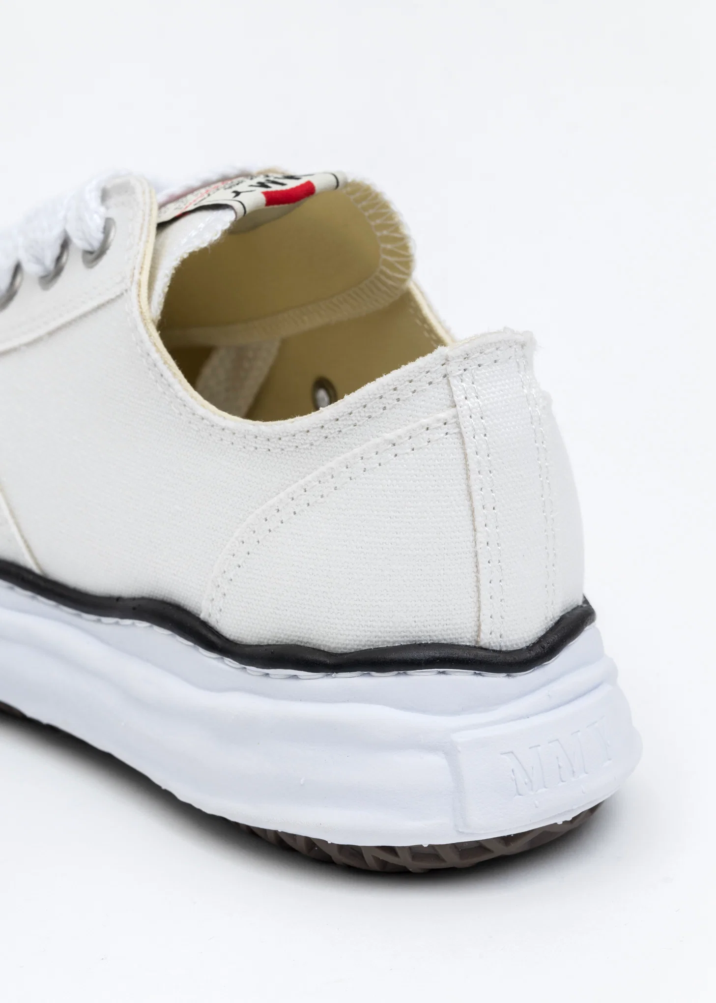 White Original Sole Canvas Lowcut Sneaker (PETERSON LOW) - Image 7
