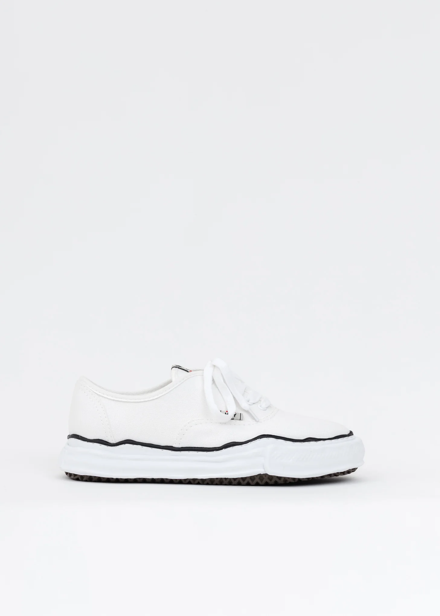White Original Sole Lowcut Sneaker (Baker) - Image 10