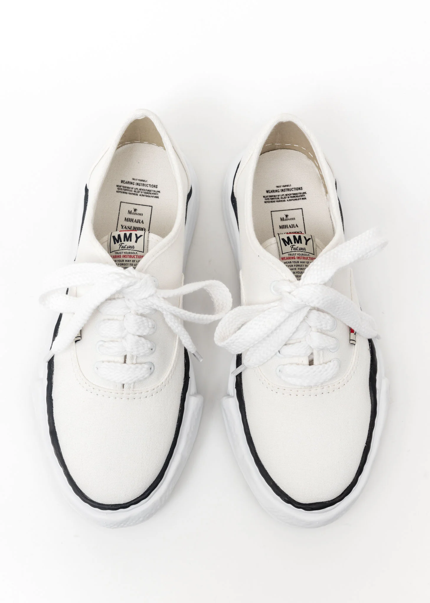 White Original Sole Lowcut Sneaker (Baker) - Image 2