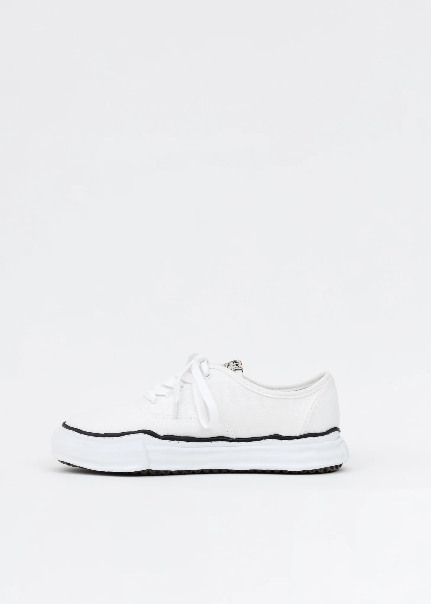 White Original Sole Lowcut Sneaker (Baker) - Image 9