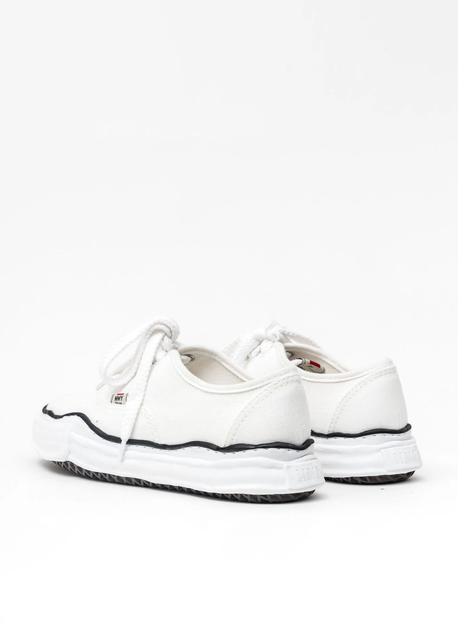 White Original Sole Lowcut Sneaker (Baker) - Image 3