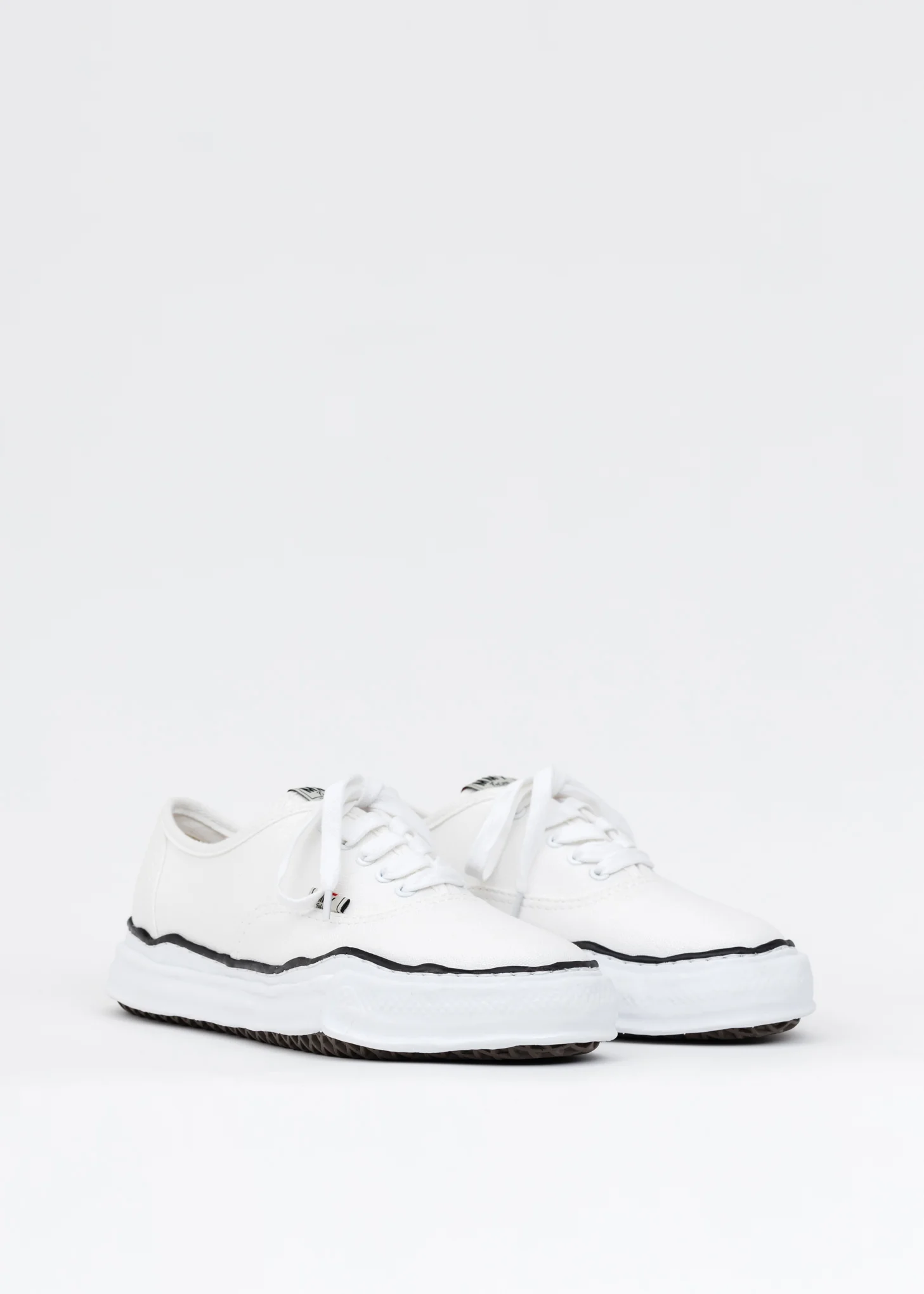 White Original Sole Lowcut Sneaker (Baker) - Image 6