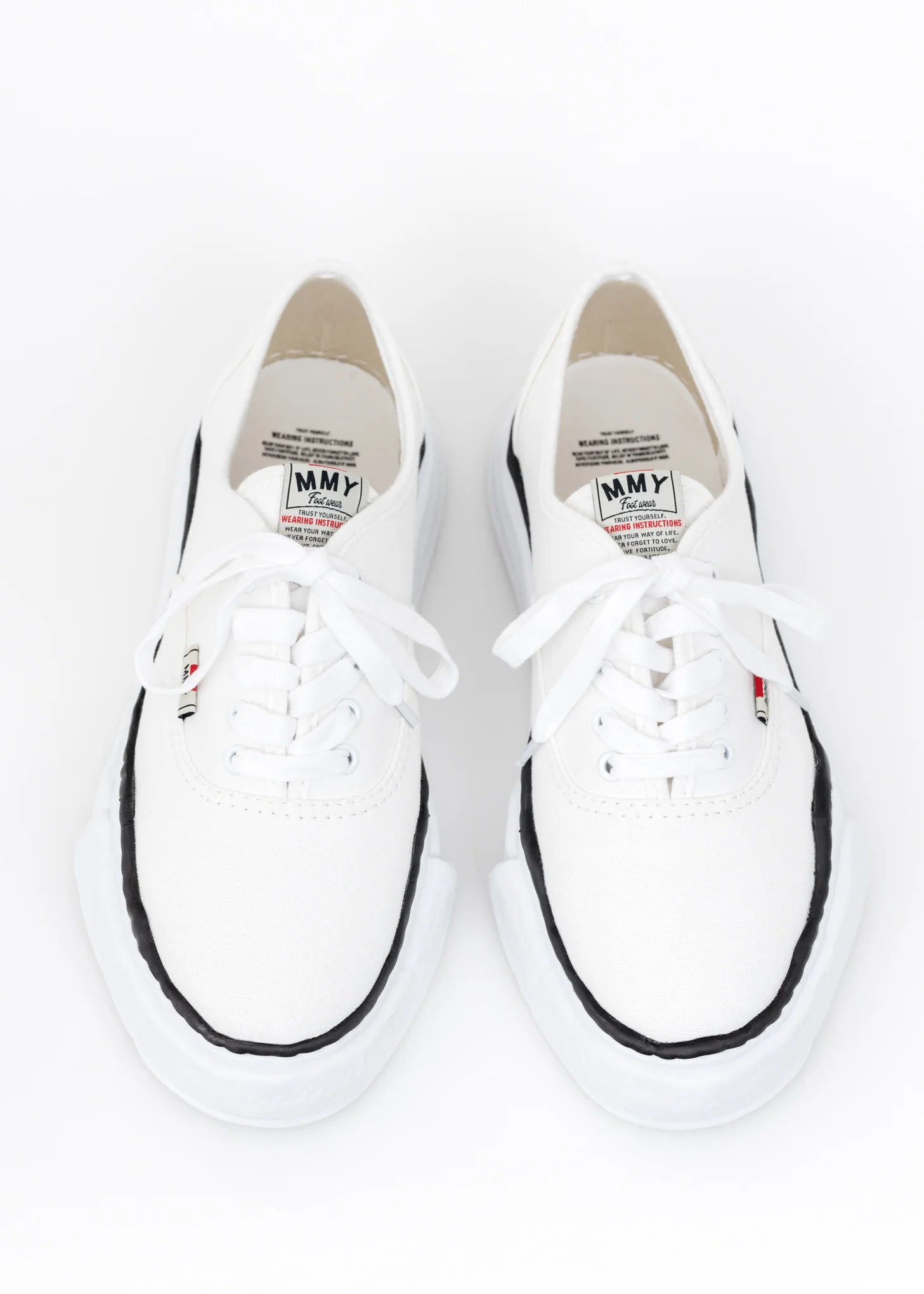 White Original Sole Lowcut Sneaker (Baker) - Image 7