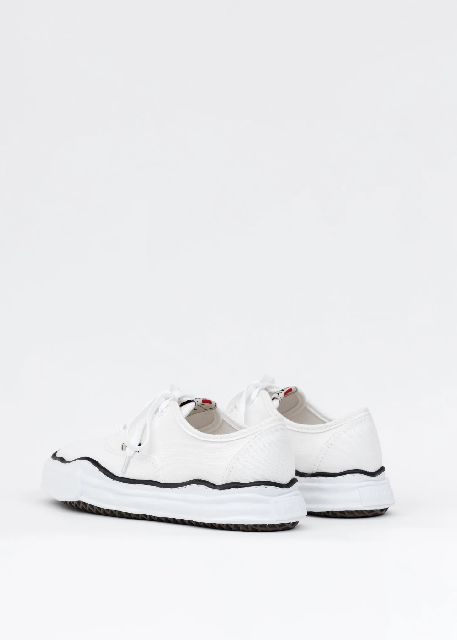 White Original Sole Lowcut Sneaker (Baker) - Image 8