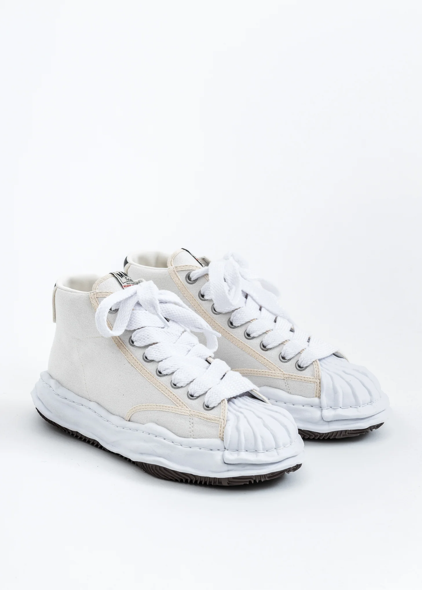 White Original STC Sole Canvas Hitop Sneaker