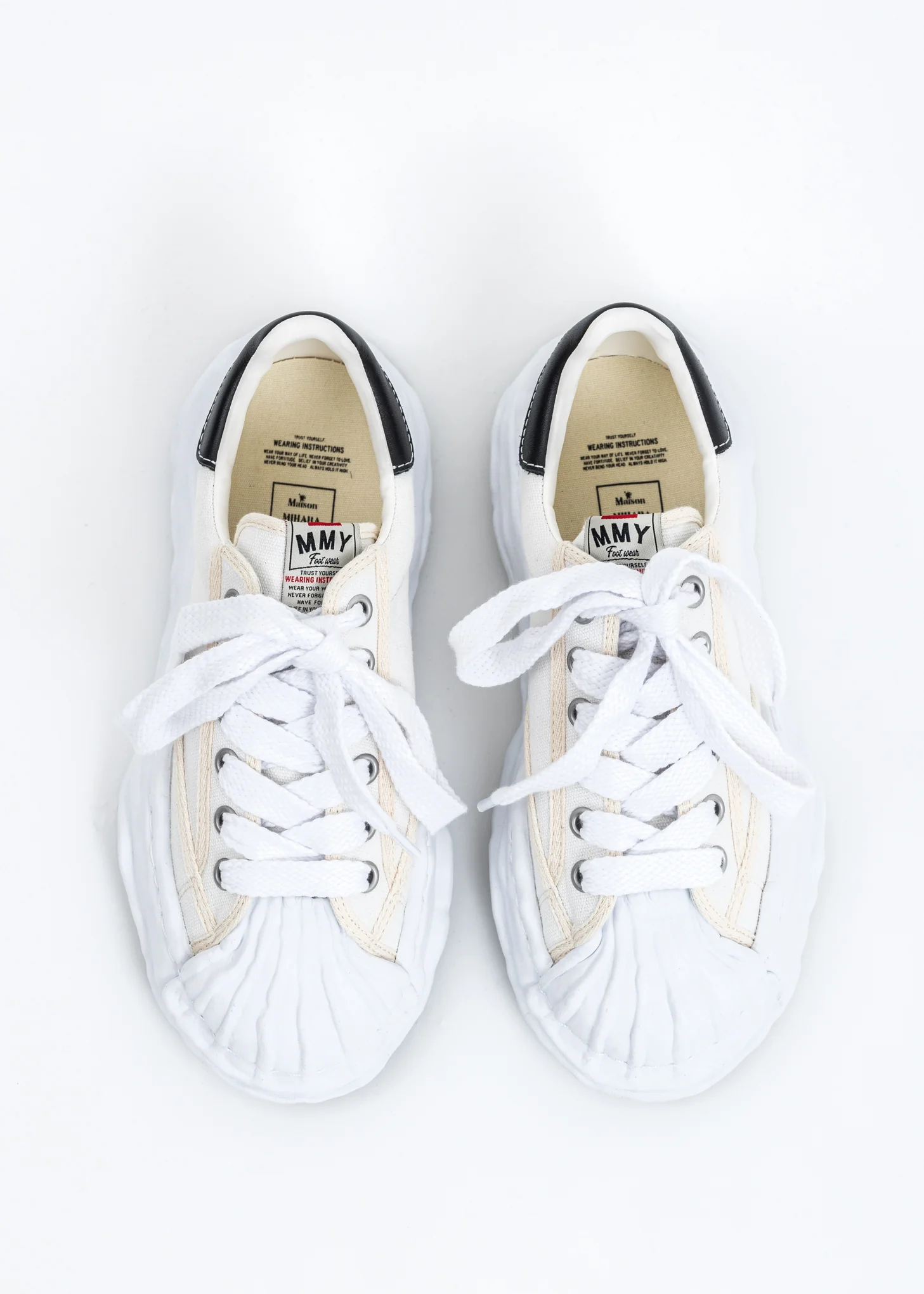 White Original STC Sole Canvas Lowcut Sneaker - Image 3